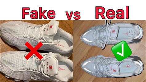 pictures of fake nike shox|how to spot a fake nike.